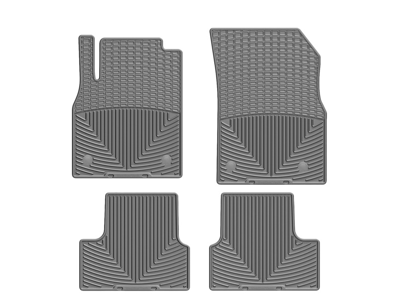 Chevrolet Cruze Floor Mats - Front + Rear - WeatherTech - All-Weather - Grey - `12-`27