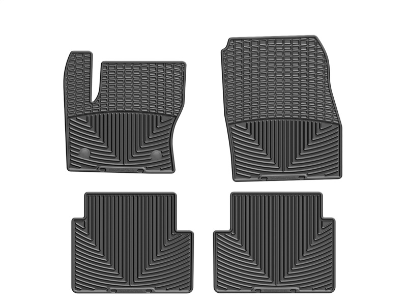 Ford C-Max Floor Mats - Front - WeatherTech - Rubber - Black - `13-`27