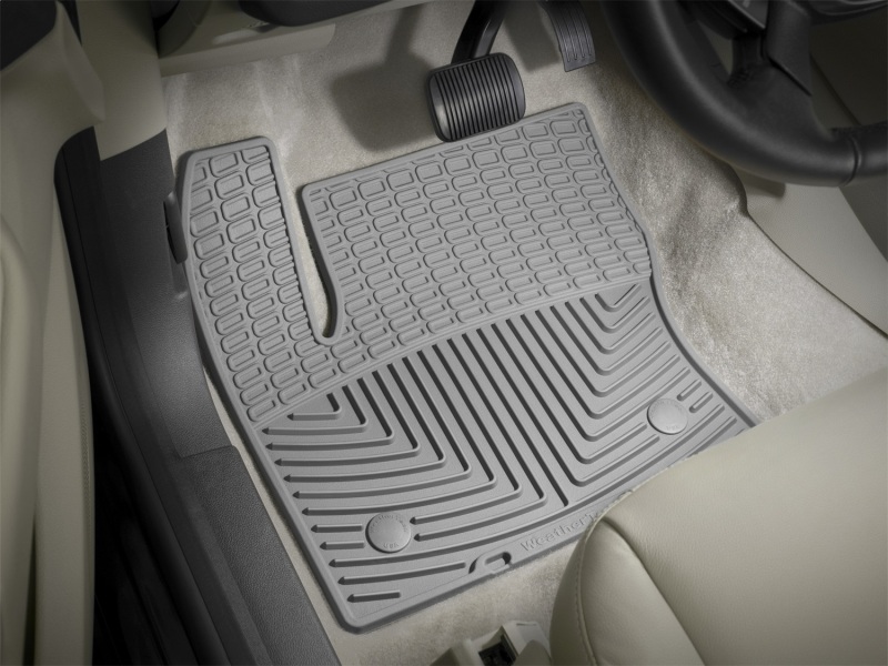 Ford C-MAX Rubber Floor Mats - Front - WeatherTech - All-Weather - Grey - `13-`27