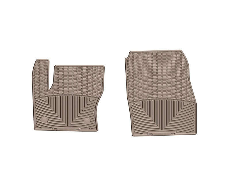 Ford C-MAX Rubber Floor Mats - Front - WeatherTech - All-Weather - Tan - `13-`27
