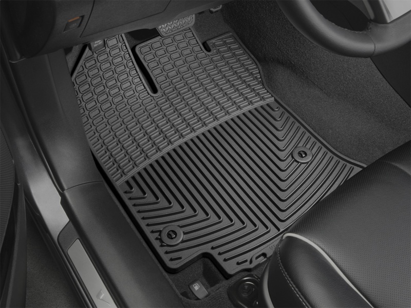 Toyota Venza Floor Mats - Front - WeatherTech - Rubber - Black - `13-`27