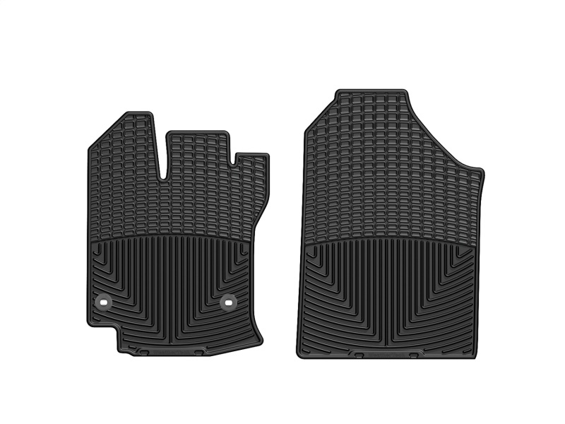 Toyota Venza Floor Mats - Front - WeatherTech - Rubber - Black - `13-`27