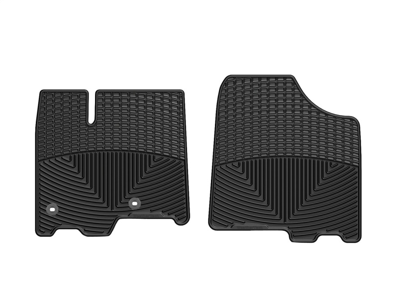 Toyota Sienna Floor Mats - Front - WeatherTech - Rubber All-Weather - Black - `13-`27