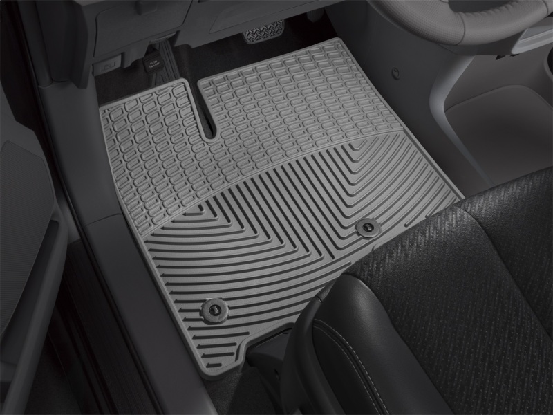 Toyota Sienna Floor Mats - Front - WeatherTech - All-Weather - Grey - `13-`27