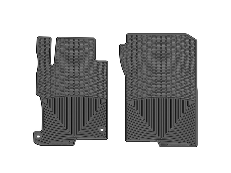 Honda Accord Floor Mats - Front - WeatherTech - All-Weather Rubber - Black - `13-`27