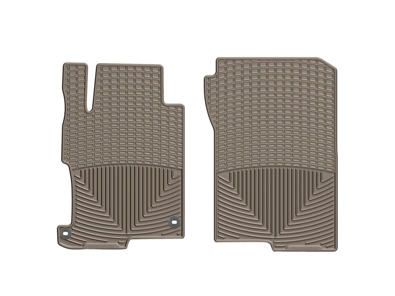 Honda Accord Floor Mat Set - Front - WeatherTech - All-Weather - Tan - `13-`27