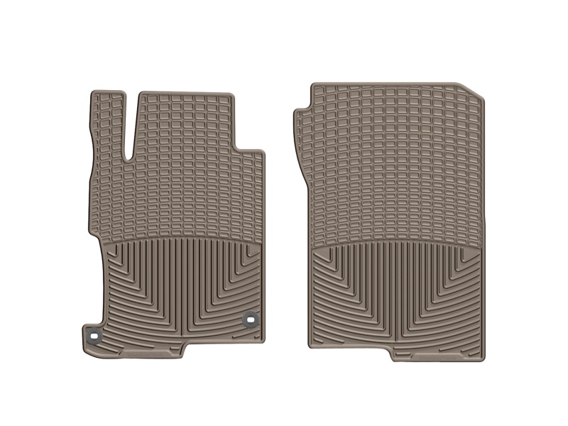 Honda Accord Floor Mat Set - Front - WeatherTech - All-Weather - Tan - `13-`27