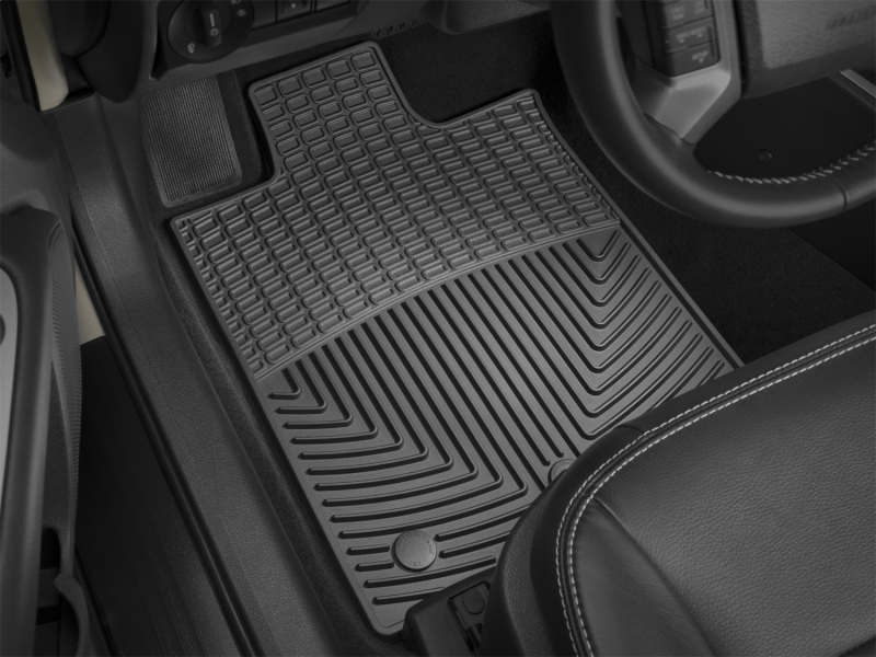 Ford Fusion Floor Mats - Front - WeatherTech - Rubber - Black - `13-`27