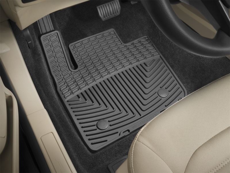 Ford Fusion Floor Mats - Front - WeatherTech - Rubber - Black - `13-`27