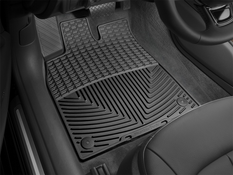 Audi A6 Floor Mats - Front - WeatherTech - All-Weather - Black - `12-`27