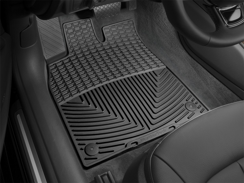 Audi S6 Floor Mats - Front - WeatherTech - All-Weather - Black - `12-`27