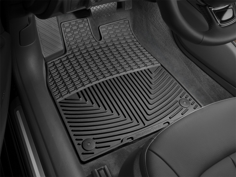 Audi S6 Floor Mats - Front - WeatherTech - All-Weather - Black - `12-`27