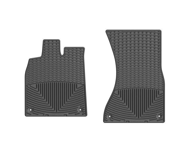 Audi S6 Floor Mats - Front - WeatherTech - All-Weather - Black - `12-`27