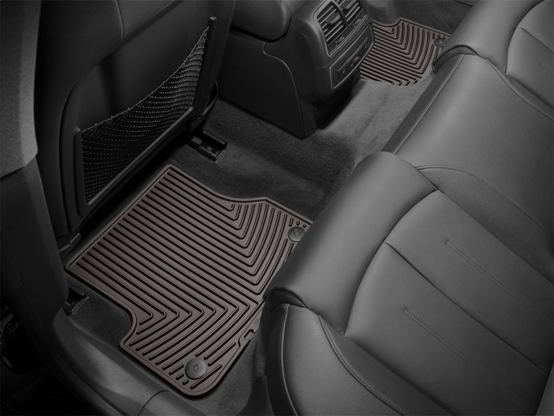 Audi A6 Floor Mats - Rear - WeatherTech - All-Weather - Cocoa - `12-`27