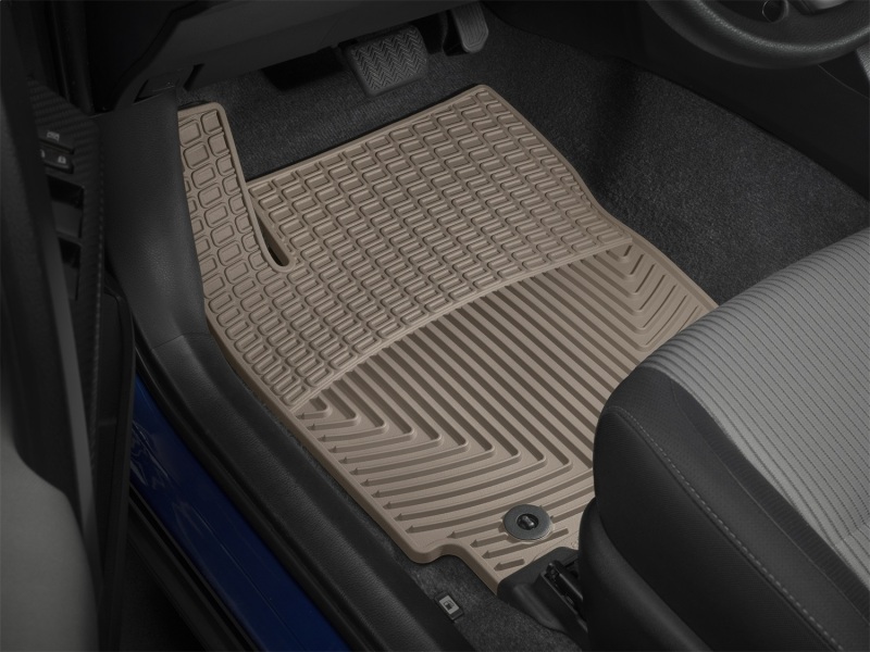 Toyota RAV4 Rubber Floor Mats - Front - WeatherTech - All-Weather - Tan - `13-`27