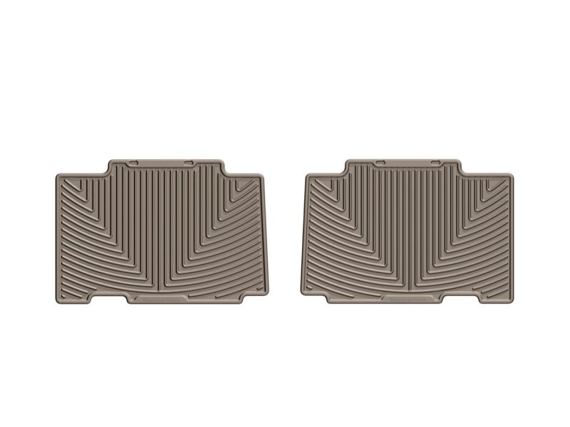 Toyota RAV4 Rear Rubber Mats - WeatherTech - All-Weather - Tan - `13-`27