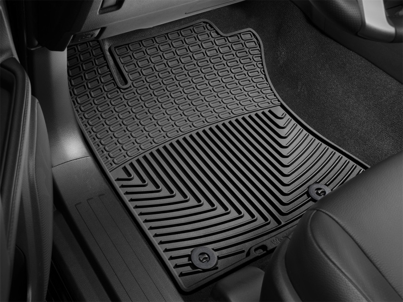 Toyota 4Runner Floor Mats - Front - WeatherTech - Rubber - Black - `13-`27