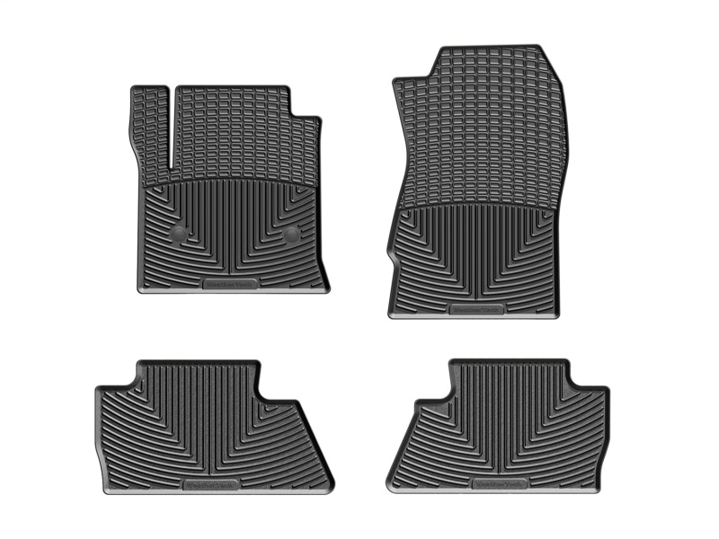Chevrolet Silverado Floor Mats - Front - WeatherTech - All-Weather - Black - `14-`27