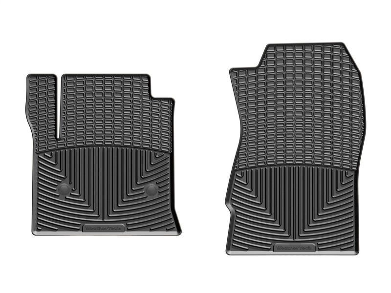 Chevrolet Silverado 1500 Floor Mats - Front - WeatherTech - Rubber - Black - `14-`27