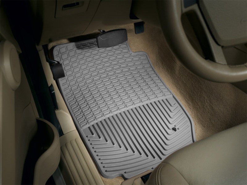 Ford Explorer Floor Mats - Front - WeatherTech - Rubber - Grey - `02-`05