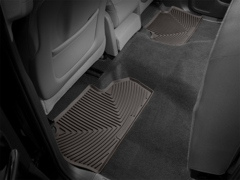 Chevrolet Silverado Floor Mats - Rear - WeatherTech - All-Weather - Cocoa - `14-`27