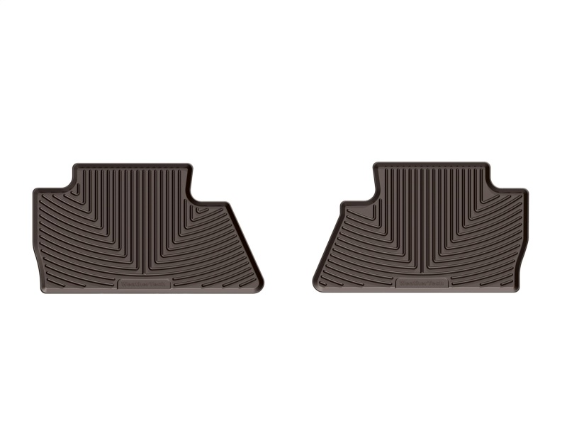 Chevrolet Silverado Floor Mats - Rear - WeatherTech - Rubber - Cocoa - `14-`27