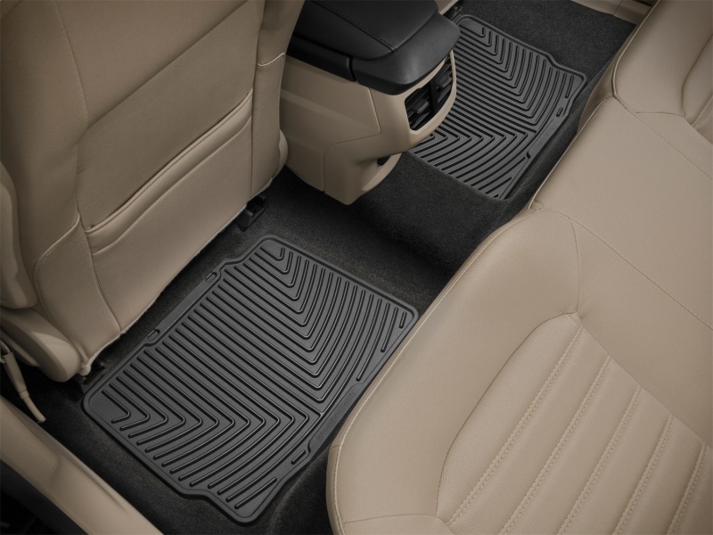 Ford Fusion Rear Rubber Mats - WeatherTech - Black - `13-`27