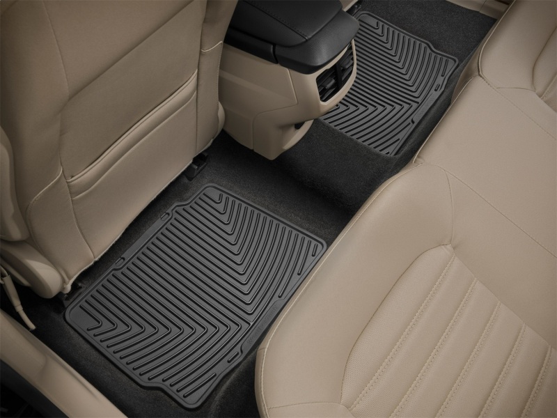 Ford Fusion Rear Rubber Mats - WeatherTech - Black - `13-`27