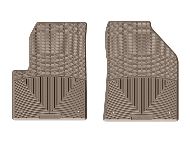 Jeep Cherokee Floor Mats - Front - WeatherTech - All-Weather - Tan - `14-`27