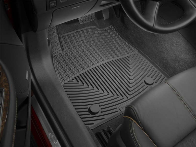 Chevrolet Impala Floor Mats - Front - WeatherTech - All-Weather Rubber - Black - `14-`27