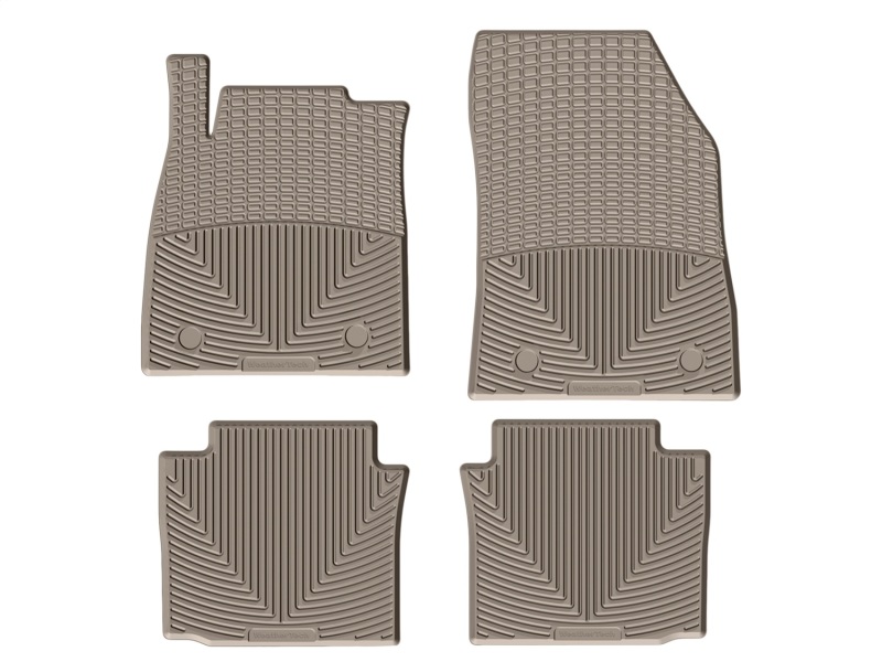 Chevrolet Impala Floor Mats - Front + Rear - WeatherTech - All-Weather - Tan - `14-`27