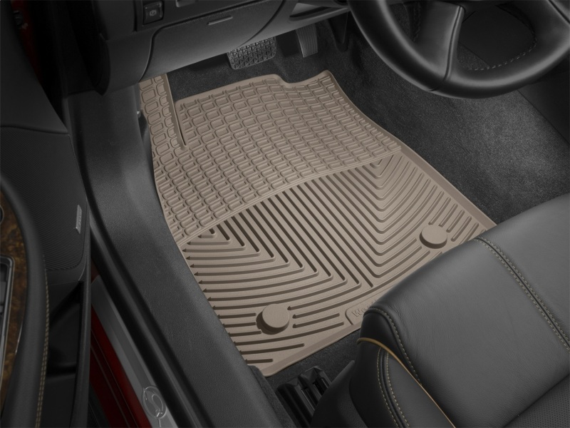 Chevrolet Impala Floor Mats - Front - WeatherTech - Rubber - Tan - `14-`27