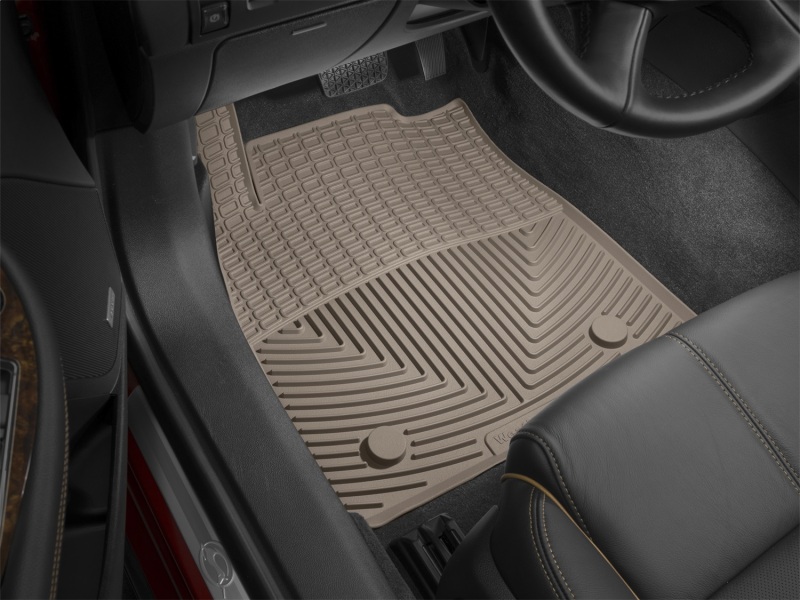 Chevrolet Impala Floor Mats - Front - WeatherTech - Rubber - Tan - `14-`27