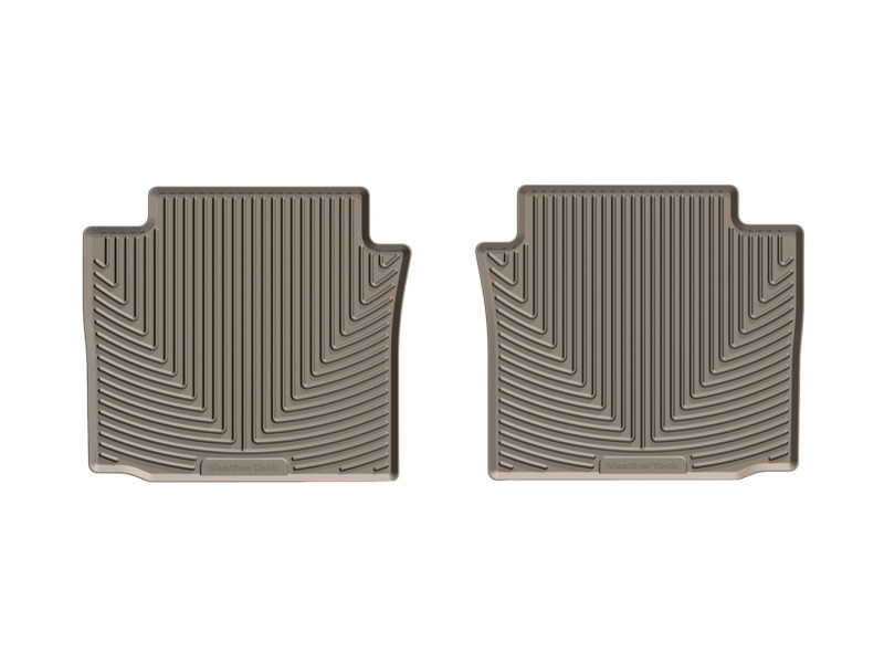 Chevrolet Impala Rubber Mats - Rear - WeatherTech - All-Weather - Tan - `14-`27