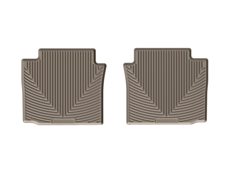 Chevrolet Impala Rubber Mats - Rear - WeatherTech - All-Weather - Tan - `14-`27
