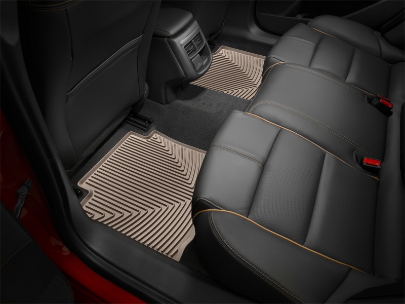 Chevrolet Impala Rubber Mats - Rear - WeatherTech - All-Weather - Tan - `14-`27