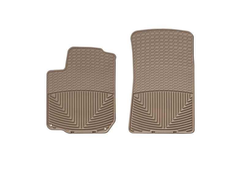 Volkswagen R32 Floor Mats - Front - WeatherTech - Rubber - Tan - 2004