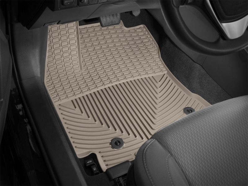 Toyota Corolla Front Rubber Mats - WeatherTech - All-Weather - Tan - `14-`27