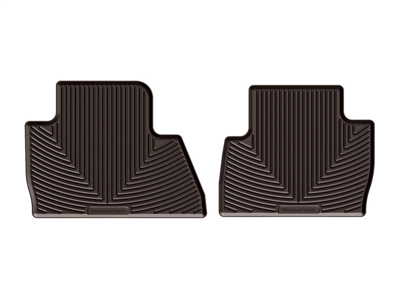 Cadillac Escalade Floor Mats - Rear - WeatherTech - Rubber - Cocoa - `15-`27 Cadillac Escalade Floor Mats - Rear - WeatherTech - Rubber - Cocoa - `15-`27