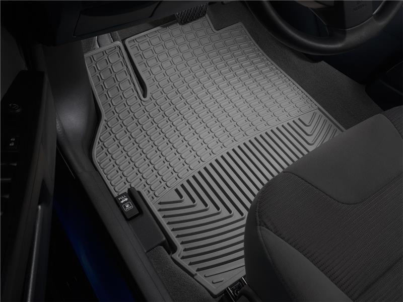 Toyota Highlander Rubber Mats - Front - WeatherTech - All-Weather - Grey - `14-`27