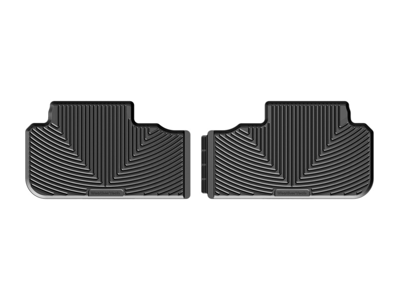 Toyota Highlander Floor Mats - Rear - WeatherTech - All-Weather Rubber - Black - `14-`27