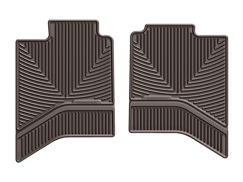 Dodge Ram 1500 Rubber Floor Mats - Rear - WeatherTech - All-Weather - Cocoa - `02-`14