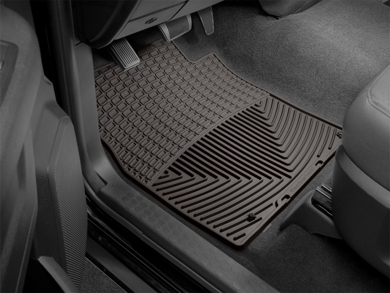 Ram 1500 Floor Mats - Front - WeatherTech - All-Weather, Rubber - Cocoa - `12-`14