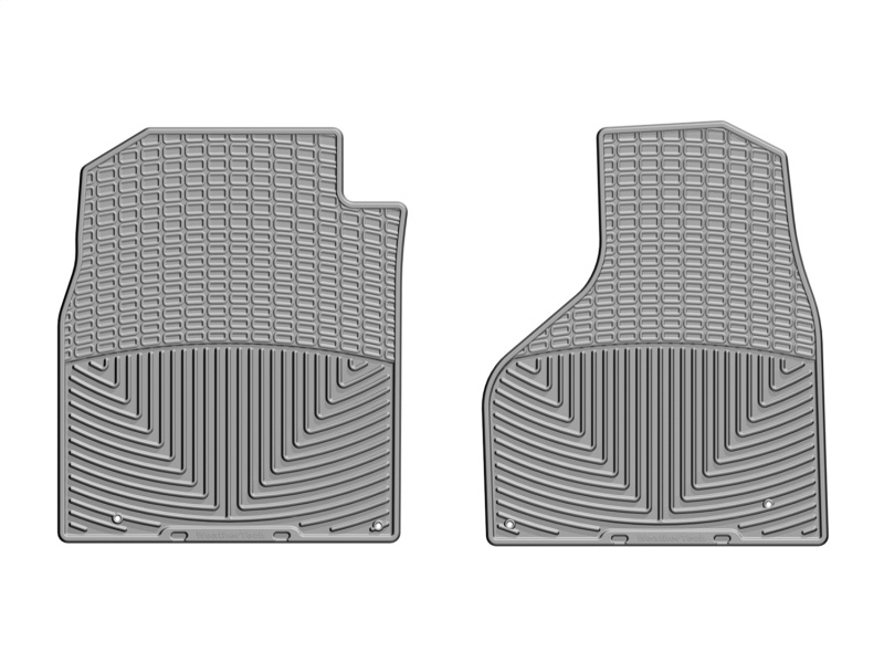 Dodge Ram 1500 Rubber Floor Mats - Front - WeatherTech - All-Weather - Grey - `12-`14