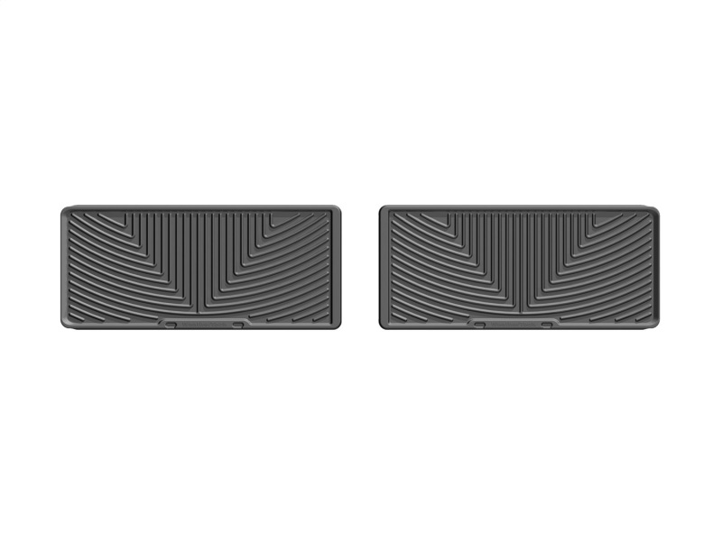 Chevrolet Tahoe Floor Mats - Rear - WeatherTech - All-Weather Rubber - Black - `15-`27