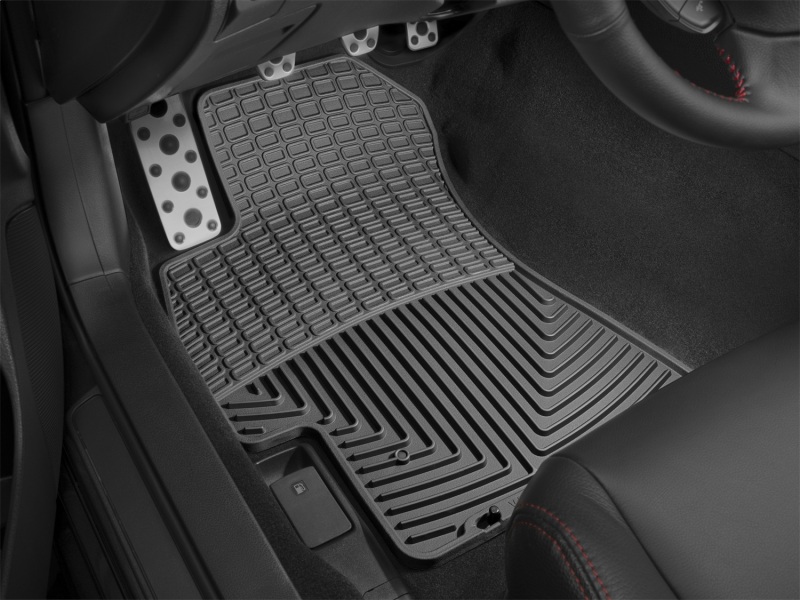 Ford Explorer Floor Mats - Front - WeatherTech - Rubber - Black - `15-`27