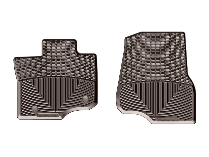 Ford F-150 Floor Mats - Front - WeatherTech - Rubber, All-Weather - Cocoa - `15-`27