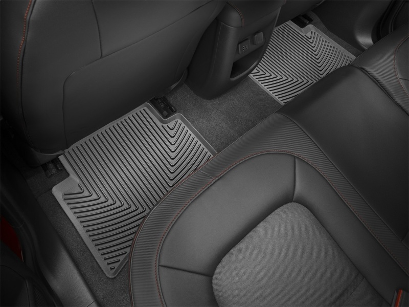 Chevrolet Colorado Floor Mats - Rear - WeatherTech - Rubber - Black - `15-`27