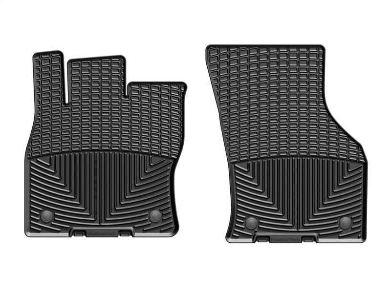 Volkswagen GTI Floor Mats - Front - WeatherTech - Rubber - Black - `15-`27