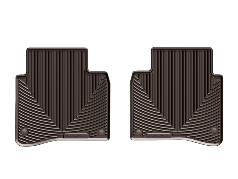 Mercedes-Benz S-Class Floor Mat Set - Rear - WeatherTech - All-Weather Rubber - Cocoa - `14-`15